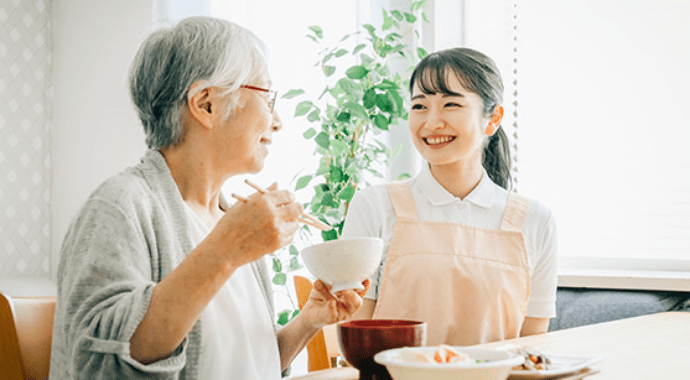 迅速に対応できる介護・医療体制イメージ